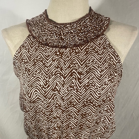 NWT Maurices Smocked Mock Neck Mini Dress Animal Print Size 2X - Picture 5 of 11